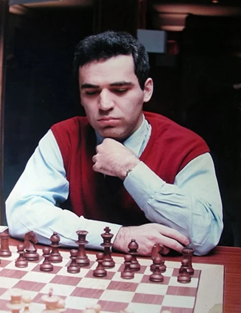 Uma das partidas mais belas de Garry Kasparov, o Ogro de Baku