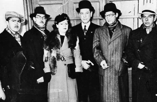 El equipo cubano en Buenos Aires 1939, con María Teresa Mora, participante del Campeonato Mundial Femenino
Foto Cubatel